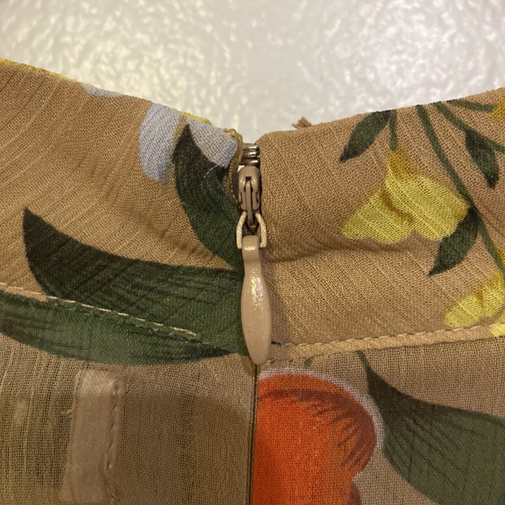 Lost + Wander Size M Floral Beige Orange, yellow, Long Maxi dress So Pretty! - Picture 6 of 12